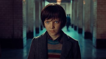 Movie still from “Hugo” (2011), directed by Martin Scorsese – Close Up shot, High angle