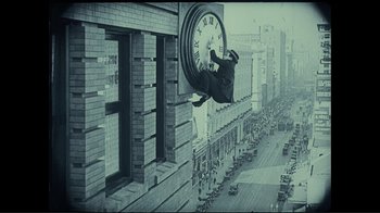 Movie still from “Hugo” (2011), directed by Martin Scorsese – Wide shot, Low angle