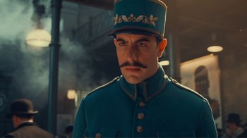 Movie still from “Hugo” (2011), directed by Martin Scorsese – Close Up shot, Low angle