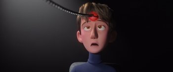 Movie still from “Incredibles 2” (2018), directed by Brad Bird – Close Up shot, High angle