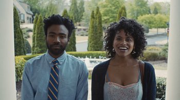 Movie still from “Atlanta” (2016), created by Donald Glover – Medium shot, Over the shoulder angle