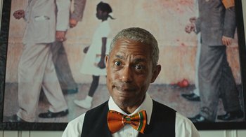 Movie still from “Atlanta” (2016), created by Donald Glover – Close Up shot, Low angle