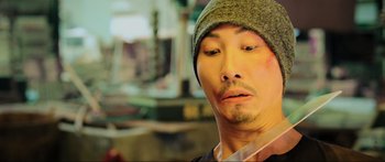 A person wearing a hat