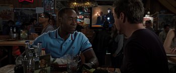 Movie still from “Iron Man 3” (2013), directed by Shane Black – Medium shot, Over the shoulder angle