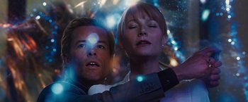 Movie still from “Iron Man 3” (2013), directed by Shane Black – Close Up shot, Low angle