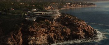 Movie still from “Iron Man 3” (2013), directed by Shane Black – Extreme Wide shot, High angle