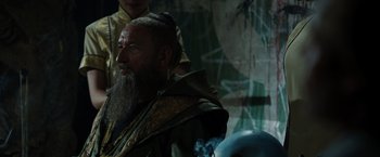 Movie still from “Iron Man 3” (2013), directed by Shane Black – Close Up shot, Low angle