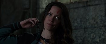 Movie still from “Iron Man 3” (2013), directed by Shane Black – Close Up shot, Low angle