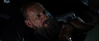 Movie still from “Iron Man 3” (2013), directed by Shane Black – Close Up shot, Low angle