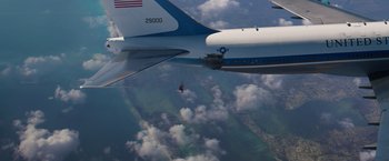 Movie still from “Iron Man 3” (2013), directed by Shane Black – Extreme Wide shot, Low angle