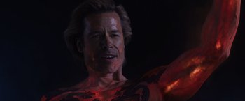 Movie still from “Iron Man 3” (2013), directed by Shane Black – Close Up shot, Low angle