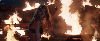 Movie still from “Iron Man 3” (2013), directed by Shane Black – Medium shot, Low angle