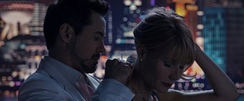 Movie still from “Iron Man 3” (2013), directed by Shane Black – Close Up shot, Low angle