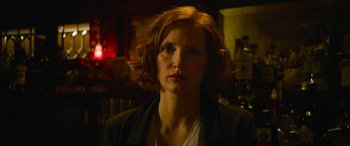 Movie still from “It Chapter Two” (2019), directed by Andy Muschietti – A person wearing a jacket; Close Up shot, Low angle