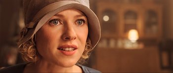 Movie still from “King Kong” (2005), directed by Peter Jackson – A person wearing a hat; Close Up shot, Low angle
