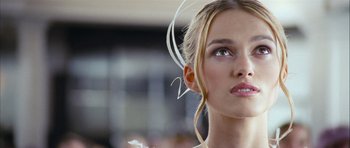 Movie still from “Love Actually” (2003), directed by Richard Curtis – Close Up shot, Low angle