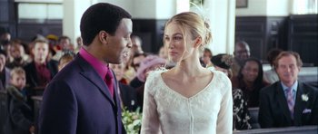 Movie still from “Love Actually” (2003), directed by Richard Curtis – Close Up shot, Over the shoulder angle