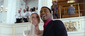 Movie still from “Love Actually” (2003), directed by Richard Curtis – Close Up shot, Over the shoulder angle