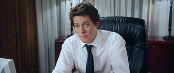 Movie still from “Love Actually” (2003), directed by Richard Curtis – Close Up shot, Over the shoulder angle