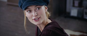 Movie still from “Love Actually” (2003), directed by Richard Curtis – Close Up shot, Over the shoulder angle