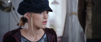 Movie still from “Love Actually” (2003), directed by Richard Curtis – Close Up shot, Over the shoulder angle