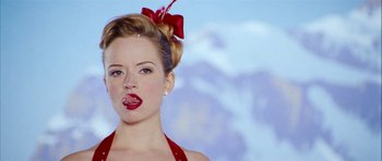 Movie still from “Love Actually” (2003), directed by Richard Curtis – Close Up shot, Low angle