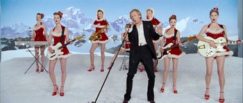 Movie still from “Love Actually” (2003), directed by Richard Curtis – Wide shot, High angle