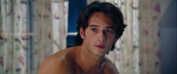 Movie still from “Love Actually” (2003), directed by Richard Curtis – Close Up shot, Over the shoulder angle