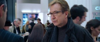 Movie still from “Love Actually” (2003), directed by Richard Curtis – Close Up shot, Over the shoulder angle