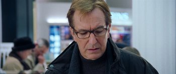 Movie still from “Love Actually” (2003), directed by Richard Curtis – Close Up shot, Over the shoulder angle