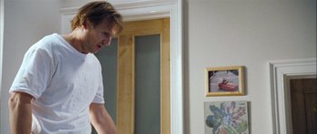 Movie still from “Love Actually” (2003), directed by Richard Curtis – Medium shot, Over the shoulder angle