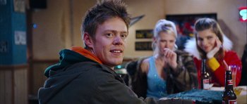 Movie still from “Love Actually” (2003), directed by Richard Curtis – Close Up shot, Over the shoulder angle