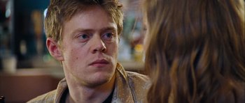 Movie still from “Love Actually” (2003), directed by Richard Curtis – Close Up shot, Over the shoulder angle