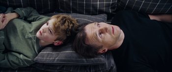 Movie still from “Love Actually” (2003), directed by Richard Curtis – Close Up shot, Overhead angle