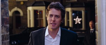 Movie still from “Love Actually” (2003), directed by Richard Curtis – Close Up shot, Over the shoulder angle