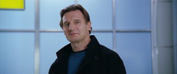 Movie still from “Love Actually” (2003), directed by Richard Curtis – Close Up shot, Low angle