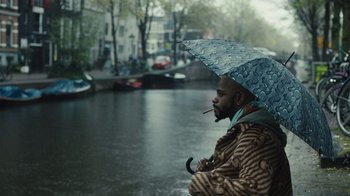 Movie still from “Atlanta” (2016), created by Donald Glover – Medium shot, Low angle