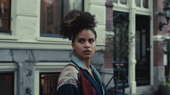 Movie still from “Atlanta” (2016), created by Donald Glover – Close Up shot, Low angle