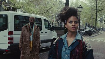 Movie still from “Atlanta” (2016), created by Donald Glover – Medium shot, Over the shoulder angle