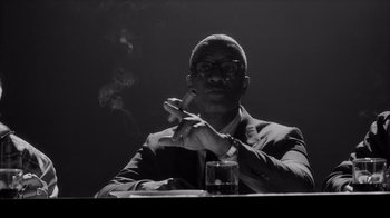 Movie still from “Atlanta” (2016), created by Donald Glover – Close Up shot, Low angle