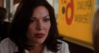 A person wearing a white shirt