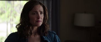 Movie still from “Neighbors” (2014), directed by Nicholas Stoller – A person looking at the camera; Close Up shot, Over the shoulder angle