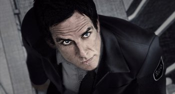Movie still from “Night at the Museum: Secret of the Tomb” (2014), directed by Shawn Levy – A person wearing a suit and tie; Close Up shot, Low angle