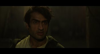 Movie still from “Obi-Wan Kenobi: A Jedi's Return” (2022), directed by David Gelb – A person wearing a hooded sweatshirt; Close Up shot, Low angle