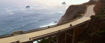 Movie still from “Ocean's Eight” (2018), directed by Gary Ross – Extreme Wide shot, High angle