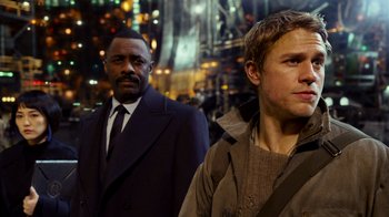 Movie still from “Pacific Rim” (2013), directed by Guillermo del Toro – Close Up shot, Over the shoulder angle