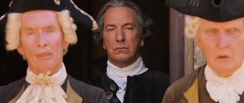 Movie still from “Perfume: The Story of a Murderer” (2006), directed by Tom Tykwer – A wax statue of a man; Close Up shot, Over the shoulder angle