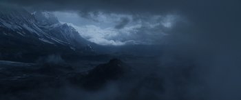 Movie still from “Prometheus” (2012), directed by Ridley Scott – Extreme Wide shot, High angle