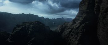 Movie still from “Prometheus” (2012), directed by Ridley Scott – Extreme Wide shot, Overhead angle