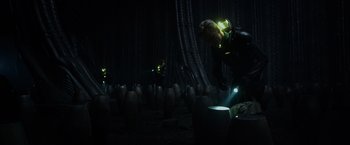 Movie still from “Prometheus” (2012), directed by Ridley Scott – Wide shot, High angle